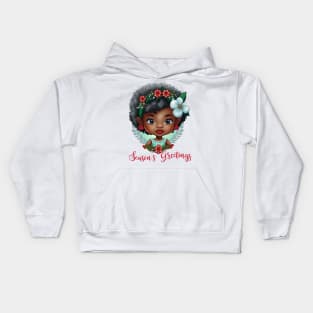 Seasonal Greeting Kids Hoodie